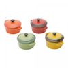 Conjunto-4-Mini-Panelas-de-Porcelana-com-Tampa-Coloridas-13x8cm-150ml-Wolff