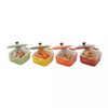 Conjunto-4-Mini-Panelas-de-Porcelana-com-Tampa-Coloridas-12x8cm-150ml-Wolff