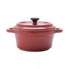 Mini-Cacarola-de-Porcelana-Black-Lid-Vermelha-13cm-x-10x8cm-150ml-Wolff