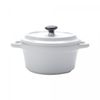 Mini-Cacarola-de-Porcelana-Black-Lid-Branca-13cm-x-10cm-x-8cm-150ml-Wolff