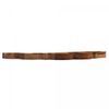 Prato-para-Bolo-de-Bambu-com-Tampa-em-Plastico-28cm-x-28cm-x-9,5cm-Lyor