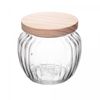 Pote-de-Vidro-com-Tampa-de-Bambu-1,4L-Lyor