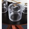 Conjunto-6-Espatulas-para-Aperitivo-de-Aco-Inox-Branco-14cm-Lyor