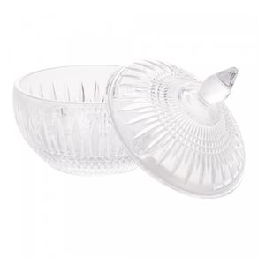 Prato-para-Sobremesa-Palm-Hand-Painting-19cm-Cristal-Ecologico-Lyor