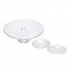Rechaud-para-Queijo-Brie-de-Ceramica-com-Suporte-e-Faca-de-Aco-Inox-31cm-x-14cm-Wolff