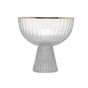 Relogio-de-Parede-em-Plastico-Branco-com-Dourado-30,5cm-x-4,3cm-Lyor