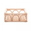 Conjunto-Jarra-com-6-Tacas-Siciliano-Hand-Painting-1,5L/240ml-Cristal-Lyor