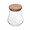Porta-Mantimento-com-Tampa-de-Bambu-Chicago-700ml-Vidro-Borossilicato-Wolff