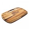 Tabua-de-Corte-de-Madeira-Teca-com-Alca-Lateral-Barbecue-45cm-x-30cm-x-2cm-Wolff-Craft