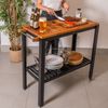 Conjunto-6-Garfos-para-Mesa-de-Aco-Inox-Positano-Dourado-20cm-Lyor