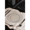 Conjunto-6-Xicaras-de-Cha-de-Porcelana-com-Pires-e-Borda-Prateada-Monaco-Branco-220ml-Wolff