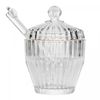 Meleira-com-Pegador-e-Tampa-Imperio-com-Fio-de-Ouro-8cm-x-8cm-x-11cm-Cristal-Ecologico-Wolff