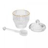 Meleira-com-Pegador-e-Tampa-Imperio-com-Fio-de-Ouro-8cm-x-8cm-x-11cm-Cristal-Ecologico-Wolff