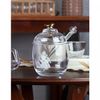 Pote-com-Colher-de-Bambu-e-Tampa-de-Cortica-240ml-Vidro-Lyor