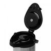 Tela-Protetora-para-Alimentos-de-Metal-Revestida-com-Plastico-Preta-30cm-x-12cm-Lyor