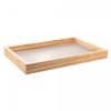 Prato-para-Bolo-de-Bambu-com-Tampa-em-Plastico-28cm-x-28cm-x-9,5cm-Lyor