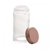 Pote-de-Vidro-com-Tampa-em-Metal-e-Acrilico-Gastro-Dourada-300ml-Lyor