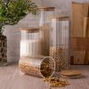 Porta-Mantimento-de-Vidro-Borossilicato-com-Tampa-de-Bambu-11L-Wolff