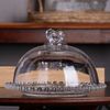 Queijeira-de-Cristal-com-Tampa-Coracao-19,5cm-x-13cm-Lyor