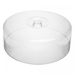 Prato-para-Bolo-de-Cristal-Ecologico-com-Pe-Diamond-31cm-x-13cm-x-14,5cm-Lyor