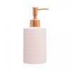 Pote-Hermetico-com-Tampa-de-Bambu-e-PP-Stripes-Mostarda-21,5cm-x-13,5cm-x-7,5cm-Lyor