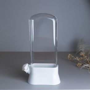 Bomba-Eletrica-para-Galao-de-Agua-em-Plastico-e-Aco-Inox-Branco-e-Preto-6,7cm-x-6,7cm-x-12cm-Lyor