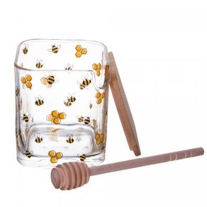 Descanso-para-Tampas-e-Utensilios-22cm-x-14cm-x-14,5cm-Preto-PP-e-Bambu-Lyor
