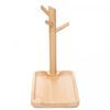 Bandeja-Retangular-com-Suporte-Multifuncional-18cm-x-12cm-x-21cm-Natural-Bambu-Lyor