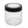 Taca-de-Agua-Diamond-300ml-Ambar-Metalizado-Vidro-Lyor