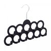 Cabide-de-Plastico-Emborrachado-para-Lencos-e-Cintos-Preto-30cm-x-35cm-x-205cm-Lyor