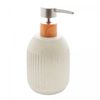 Porta-Sabonete-Liquido-de-Ceramica-Granilite-Bath-Branco-430ml-Lyor