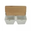 Prato-para-Bolo-com-Pe-Bali-25cm-x-25cm-x-12,5cm-Plastico-Lyor