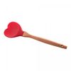 Colher-de-Silicone-com-Cabo-em-Bambu-Heart-Vermelho-27cm-Lyor