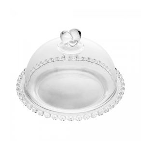 Prato-para-Sobremesa-de-Cristal-Coracao-20cm-Lyor