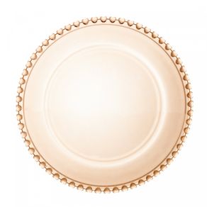 Sousplat-de-Cristal-Coracao-Ambar-Metalizado-32cm-Lyor