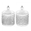 Conjunto-2-Xicaras-para-Cafe-de-Cristal-com-Pires-Radial-90ml-Lyor