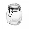 Pote-de-Vidro-com-Tampa-em-Metal-e-Acrilico-Gastro-Preta-350ml-Lyor