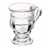 Taca-de-Cappuccino-Diamante-com-Fio-de-Ouro-142ml-Cristal-Ecologico-Lyor