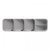 Petisqueira-Redonda-com-Tampa-e-Divisorias-em-Bambu-e-PP-Bege-25cm-x-9.5cm-Lyor