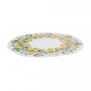 Prato-para-Sobremesa-de-Ceramica-Linear-Azul-20cm-Lyor