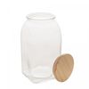 Pote-de-Vidro-com-Tampa-de-Bambu-14L-Lyor
