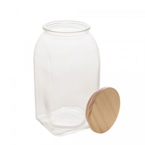 Pote-de-Vidro-com-Tampa-de-Bambu-14L-Lyor