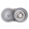 Mop-Giratorio-com-Cabo-Extensivel-de-Aco-Inox-115m-Balde-Plastico-9L-e-Refil-Microfibra-Fit-Lyor