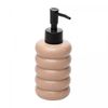 Porta-Sabonete-Liquido-Bubble-300ml-Nude-Ceramica-Lyor