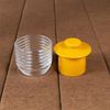 Prato-para-Queijo-de-Bambu-com-Tampa-em-Plastico-23,5cm-x-23,5cm-x-10cm-Lyor
