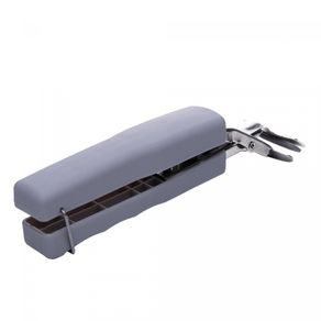 Porta-Documentos-e-Passaporte-de-Poliester-Cinza-Mix-18cm-x-13cm-x-3cm-Lyor