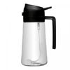Galheteiro-2-em-1-com-Borrifador-Plastico-450ml-Preto-Vidro-Lyor