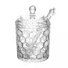 Taca-de-Agua-de-Cristal-Coracao-Ambar-Metalizado-330ml-Lyor