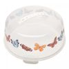 Petisqueira-Redonda-com-Tampa-e-Divisorias-em-Bambu-e-PP-Cinza-25cm-x-9.5cm-Lyor