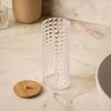 Porta-Algodao-com-Tampa-de-Bambu-Special-My-Box-7cm-x-7cm-x-17cm-Plastico-Lyor